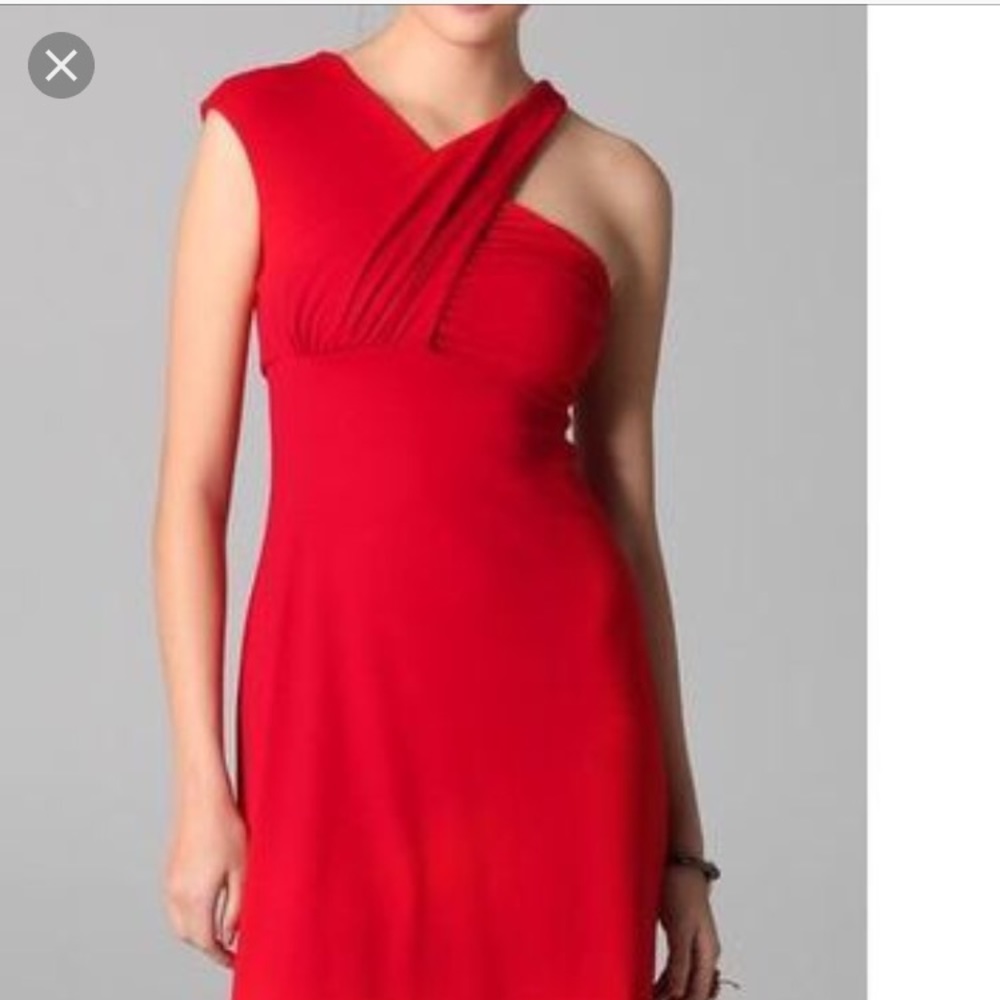 🌹Susana Monaco Wanelo red dress Sz L🌹